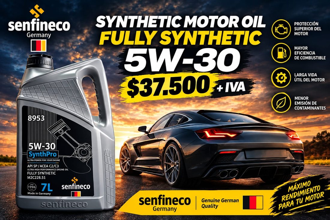 SENFINECO SynthPro 5W-30 – Presentación 7L